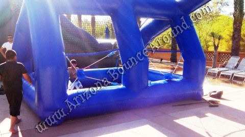 water balloon battle inflatable rental- water wars game